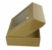 Pudełko z okienkiem KWADRAT 200x200x70mm